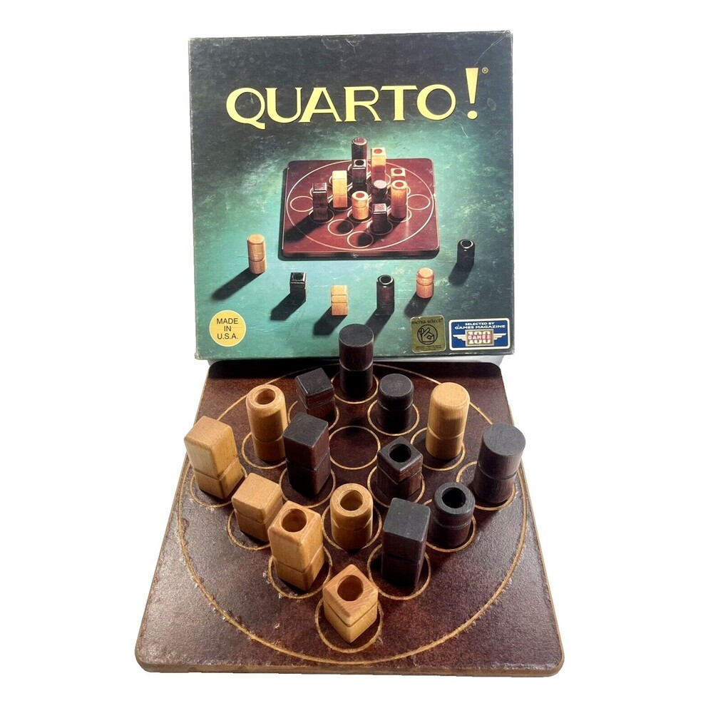 Quarto! The Great American Trading Company Vintage 1993 Board Game Complete